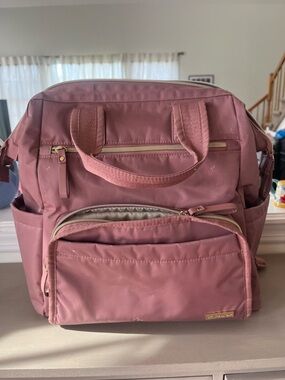 Dusty Rose diaper  Bag - skip hop